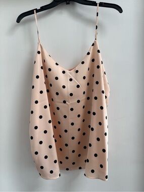 NWT Ann Taylor Polka Dot Camisole